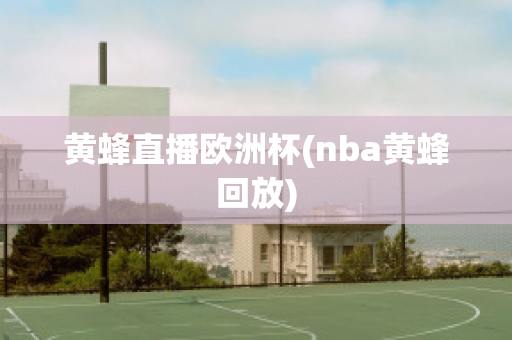 黄蜂直播欧洲杯(nba黄蜂回放)