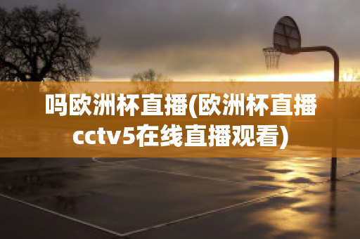 吗欧洲杯直播(欧洲杯直播cctv5在线直播观看)