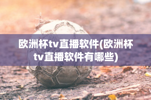 欧洲杯tv直播软件(欧洲杯tv直播软件有哪些)