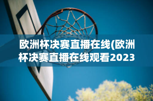 欧洲杯决赛直播在线(欧洲杯决赛直播在线观看2023)