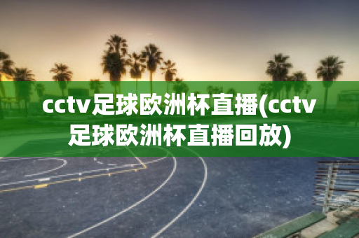 cctv足球欧洲杯直播(cctv足球欧洲杯直播回放)