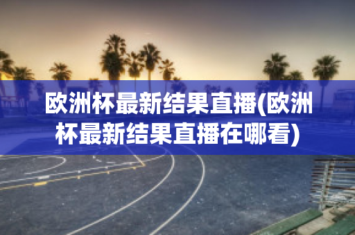 欧洲杯最新结果直播(欧洲杯最新结果直播在哪看)