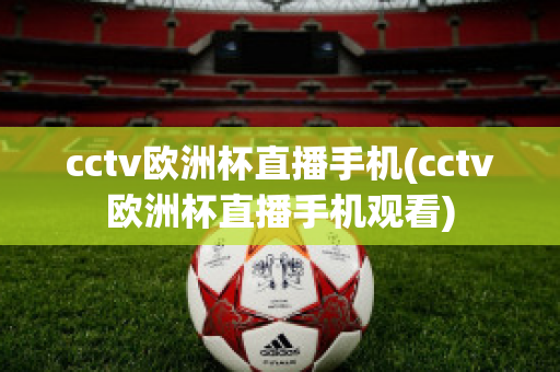 cctv欧洲杯直播手机(cctv欧洲杯直播手机观看)