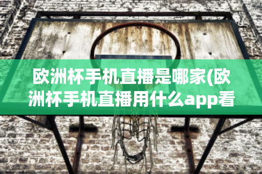 欧洲杯手机直播是哪家(欧洲杯手机直播用什么app看)