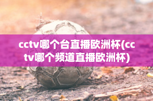 cctv哪个台直播欧洲杯(cctv哪个频道直播欧洲杯)