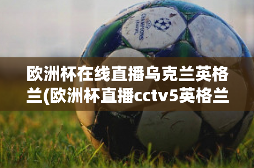 欧洲杯在线直播乌克兰英格兰(欧洲杯直播cctv5英格兰)