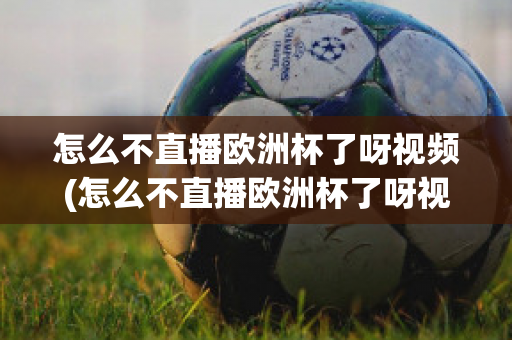 怎么不直播欧洲杯了呀视频(怎么不直播欧洲杯了呀视频在线观看)