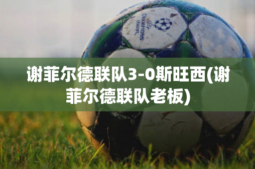 谢菲尔德联队3-0斯旺西(谢菲尔德联队老板)