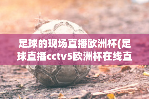 足球的现场直播欧洲杯(足球直播cctv5欧洲杯在线直播)