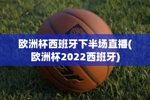 欧洲杯西班牙下半场直播(欧洲杯2022西班牙)