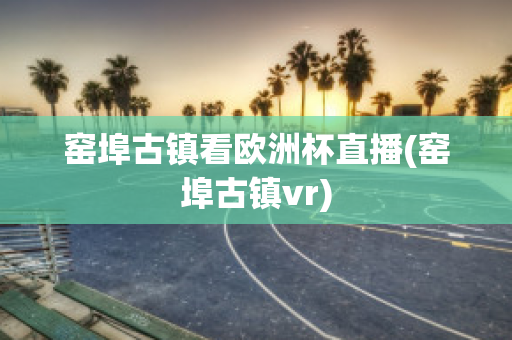 窑埠古镇看欧洲杯直播(窑埠古镇vr)