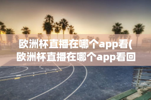 欧洲杯直播在哪个app看(欧洲杯直播在哪个app看回放)