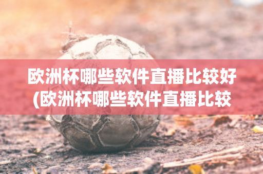 欧洲杯哪些软件直播比较好(欧洲杯哪些软件直播比较好看)