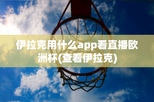 伊拉克用什么app看直播欧洲杯(查看伊拉克)