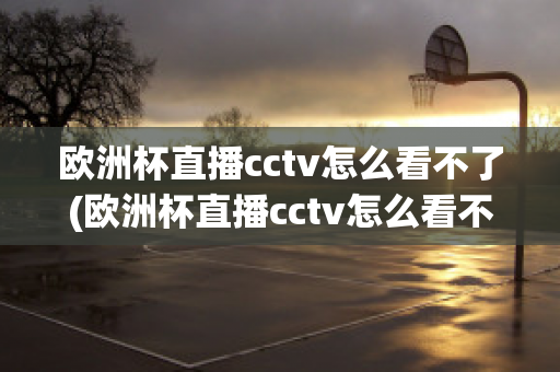 欧洲杯直播cctv怎么看不了(欧洲杯直播cctv怎么看不了了呢)