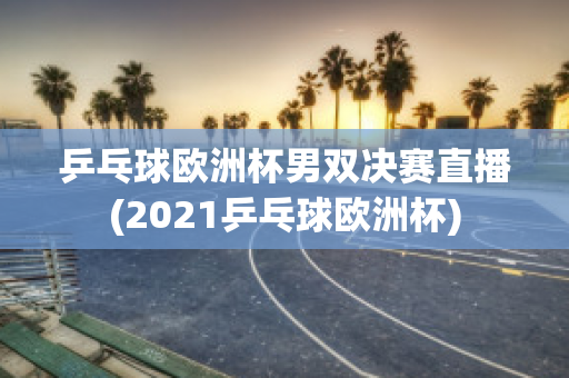 乒乓球欧洲杯男双决赛直播(2021乒乓球欧洲杯)