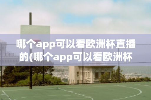 哪个app可以看欧洲杯直播的(哪个app可以看欧洲杯直播的视频)