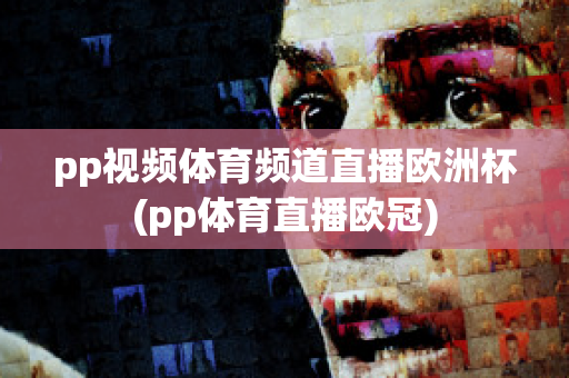 pp视频体育频道直播欧洲杯(pp体育直播欧冠)