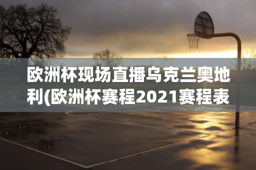 欧洲杯现场直播乌克兰奥地利(欧洲杯赛程2021赛程表乌克兰对奥地利)