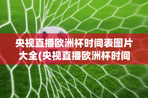 央视直播欧洲杯时间表图片大全(央视直播欧洲杯时间表图片大全高清)