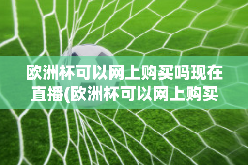 欧洲杯可以网上购买吗现在直播(欧洲杯可以网上购买吗现在直播在哪看)