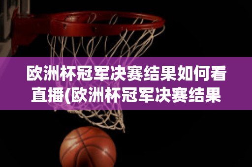 欧洲杯冠军决赛结果如何看直播(欧洲杯冠军决赛结果如何看直播视频)