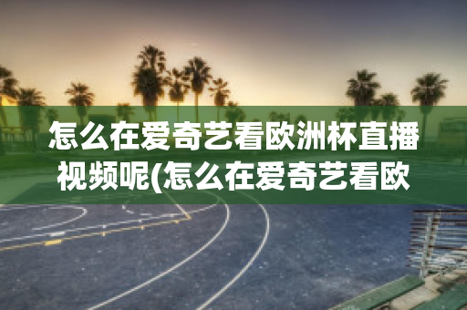 怎么在爱奇艺看欧洲杯直播视频呢(怎么在爱奇艺看欧洲杯直播视频呢知乎)