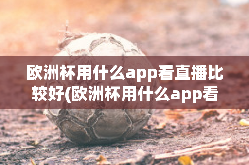 欧洲杯用什么app看直播比较好(欧洲杯用什么app看直播比较好呢)