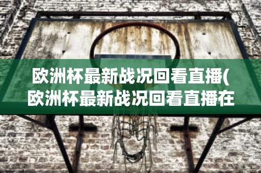 欧洲杯最新战况回看直播(欧洲杯最新战况回看直播在哪看)