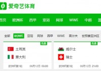 欧洲杯直播比赛app:欧洲杯直播比赛在线观看