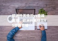 直播欧洲杯比赛的平台叫什么:直播欧洲杯比赛的平台叫什么名字